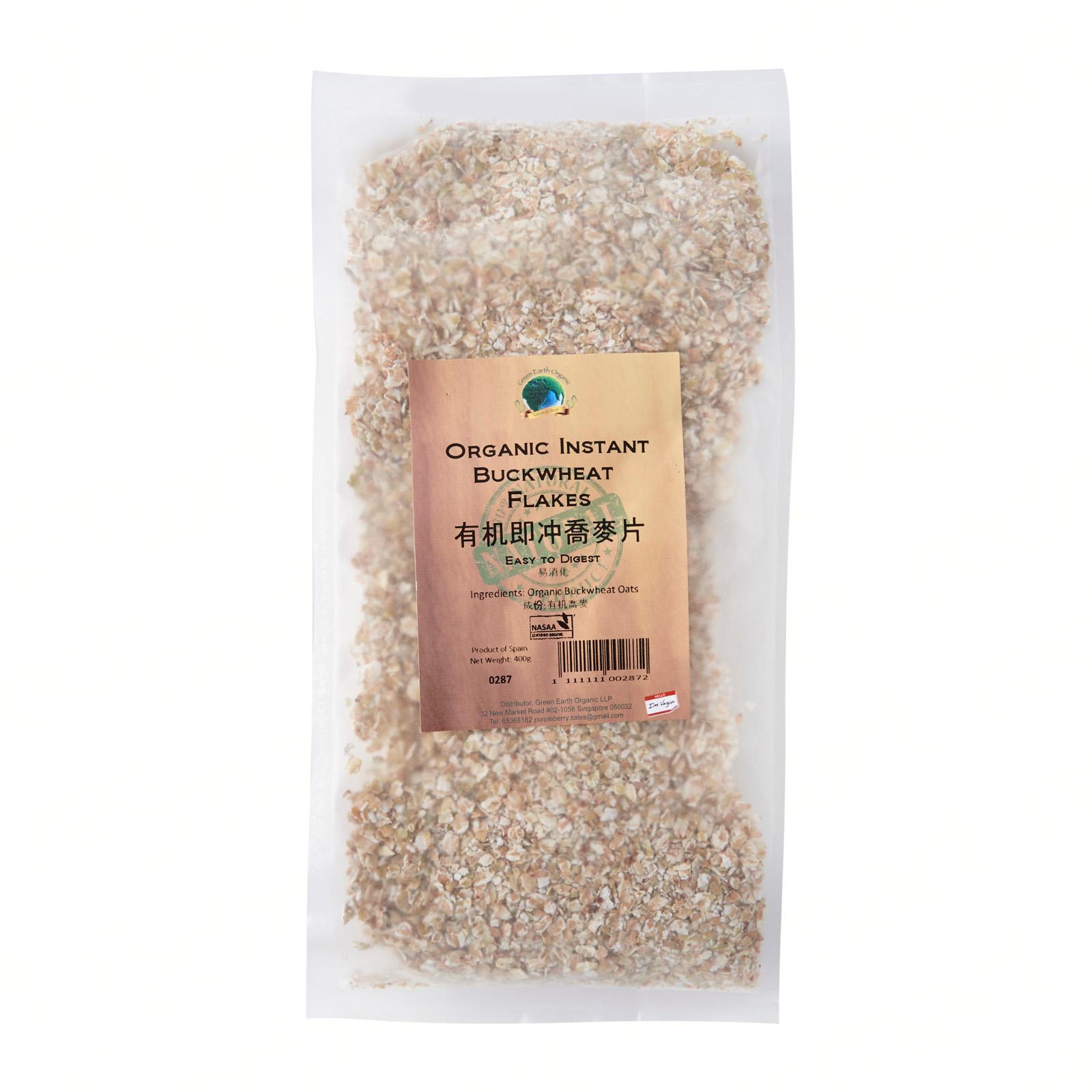 Organic Instant Buckwheat Flake