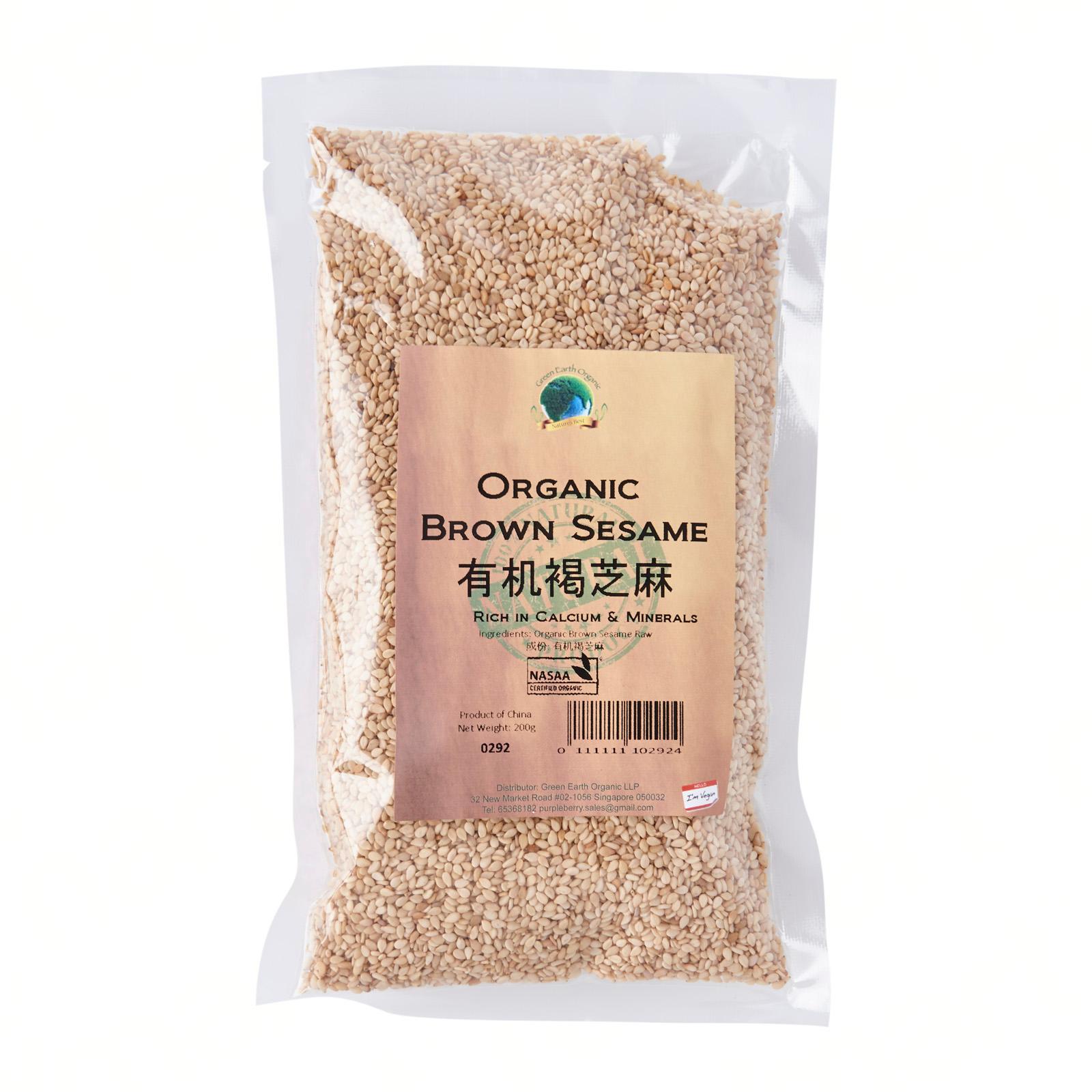 Org Brown Sesame Seed