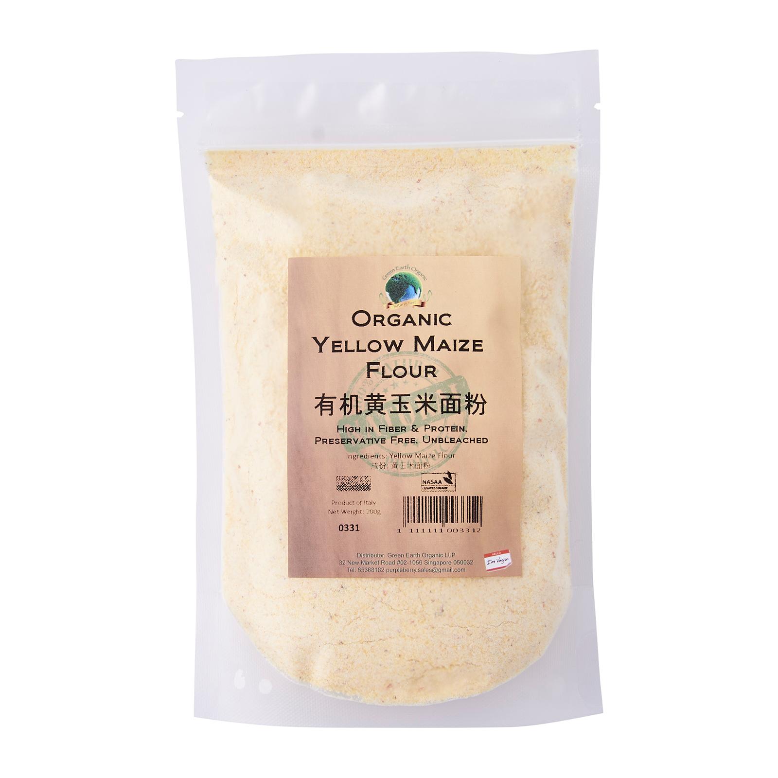 Organic Yellow Maize Flour