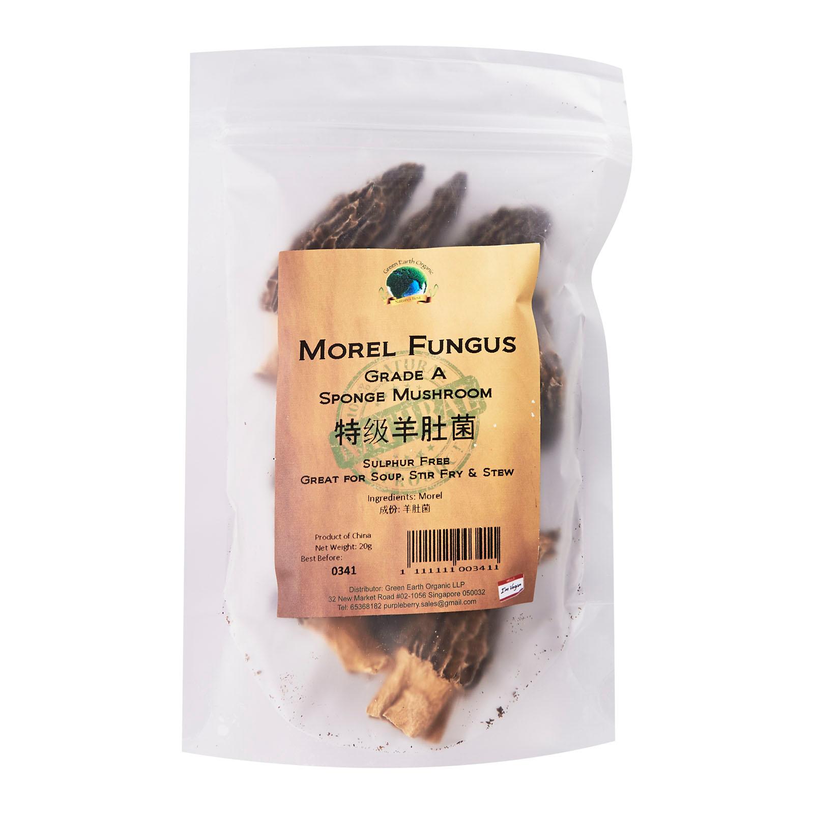 Morel Fungus Grade A (Sponge Mushroom)