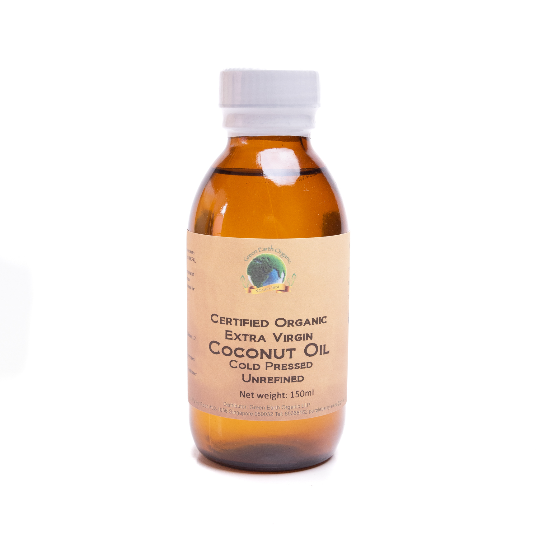 Organic Extra Virgin Unrefined Cold Press Coconut Oil