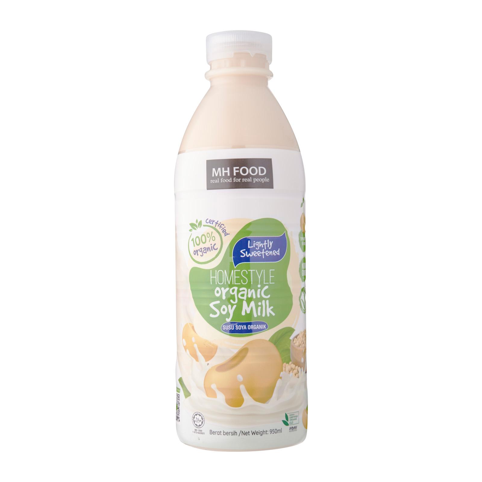 Organic Soy Milk Lightly Sweetened 有机黄豆酱 （少糖）