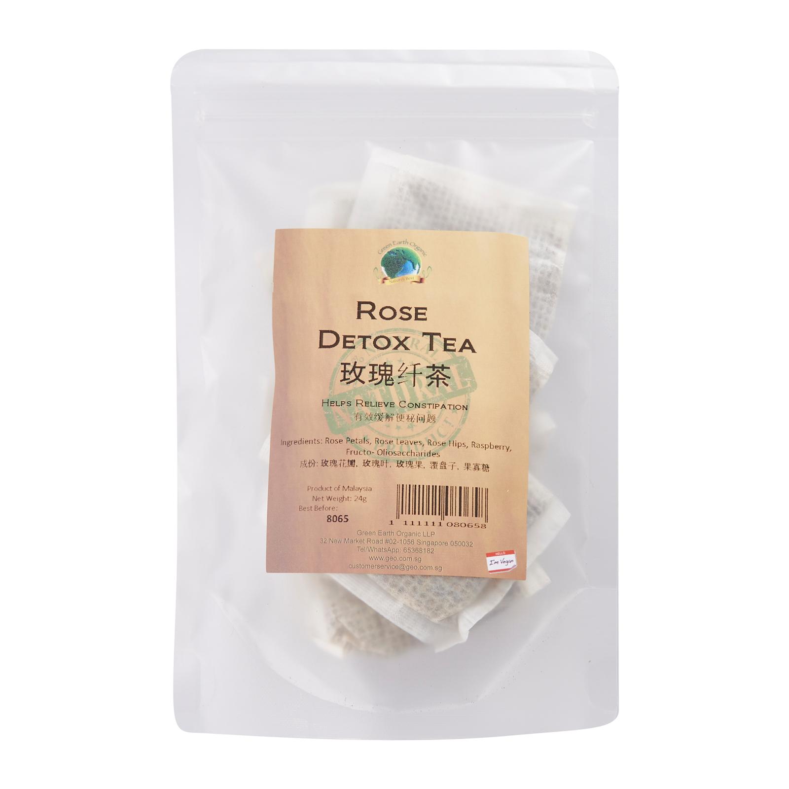 Rose Detox Tea 玫瑰纤茶 (10 Teabags)