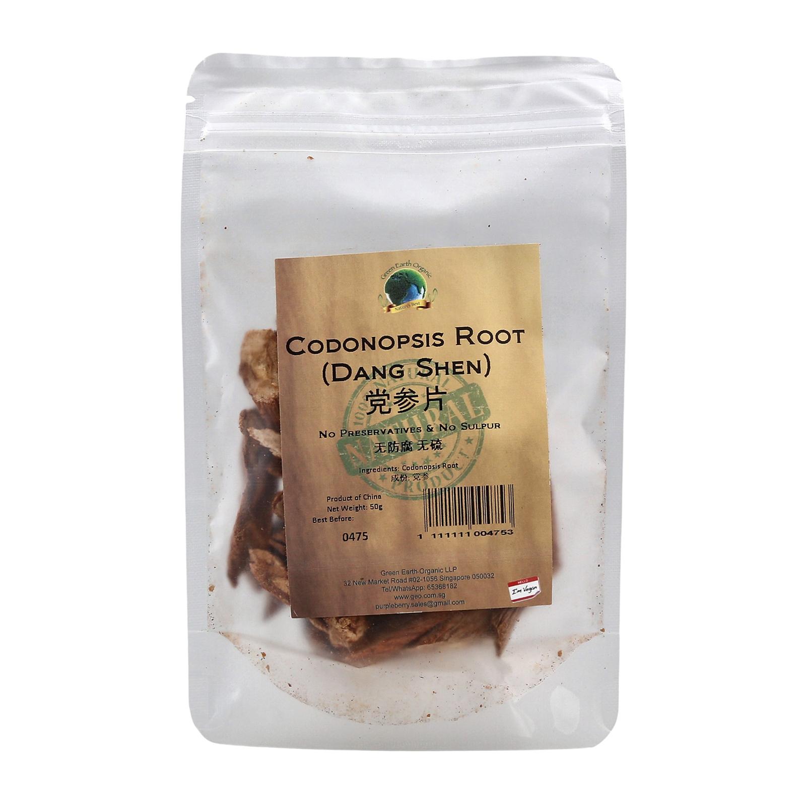 Codonopsis Root (Dang Shen) 党参片