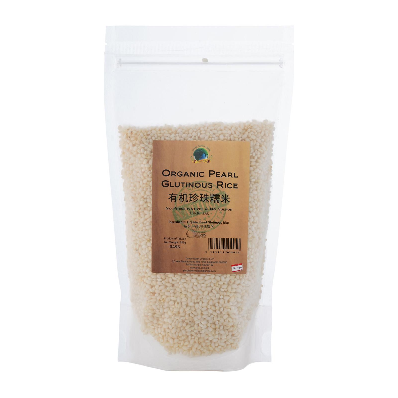 Organic Pearl Glutinous Rice 有机珍珠糯米