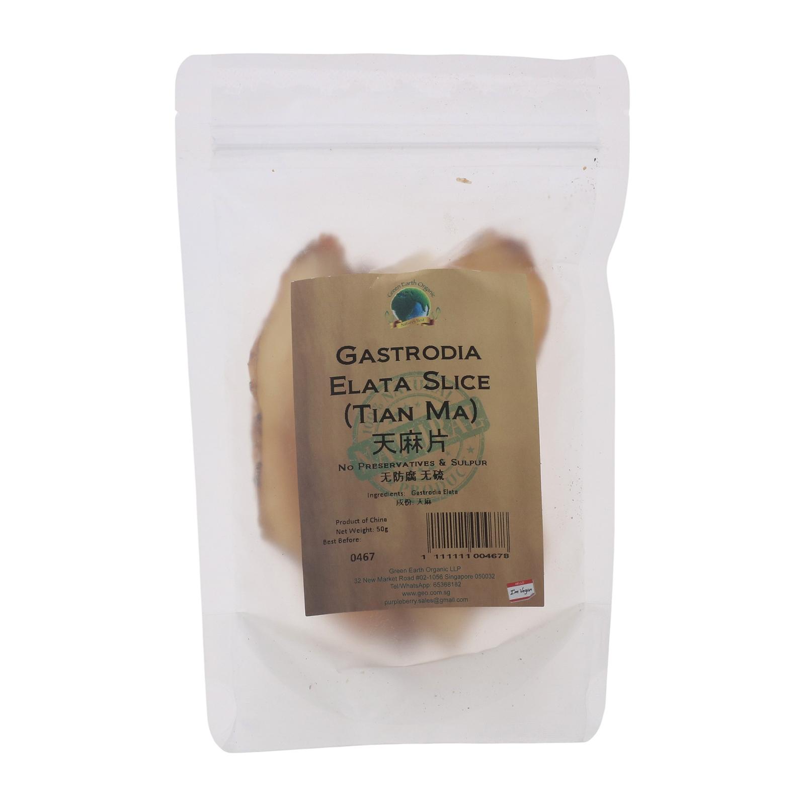 Gastrodia Elata Slice(Tian Ma) 天麻片