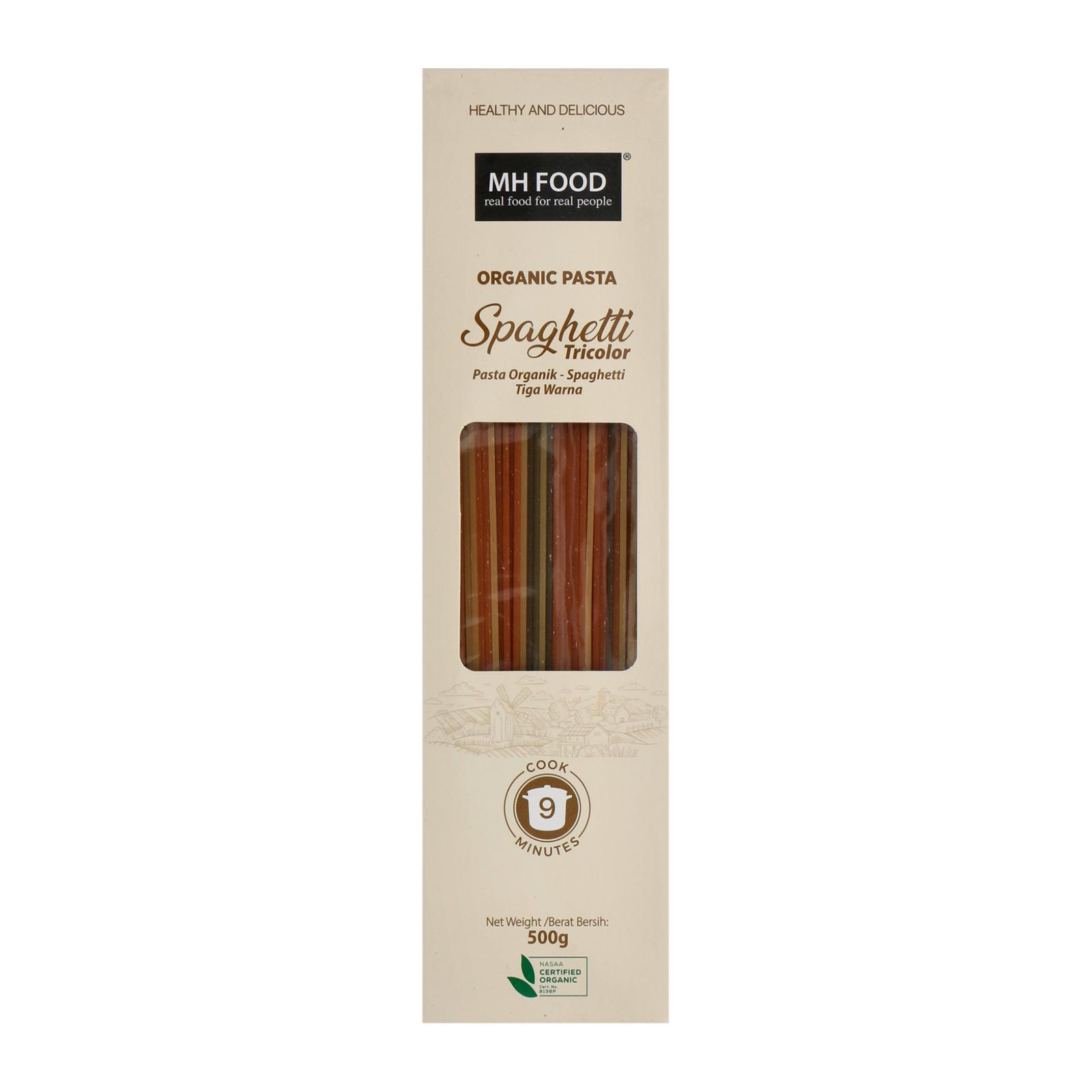 Organic Tri Colour Spaghetti 有机三色意大利面
